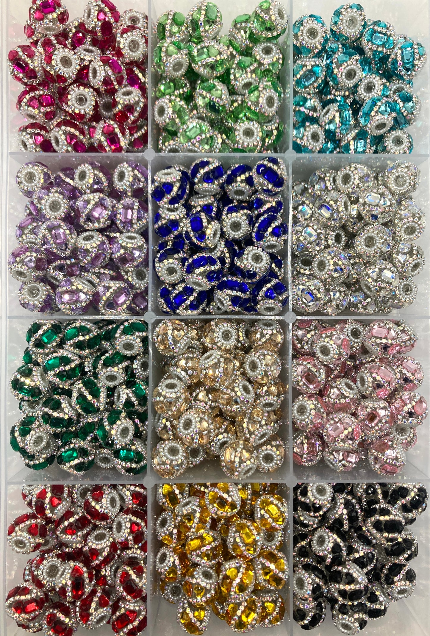 Fancy Beads Translucent beads Mirror beads Chain beads Random Mix