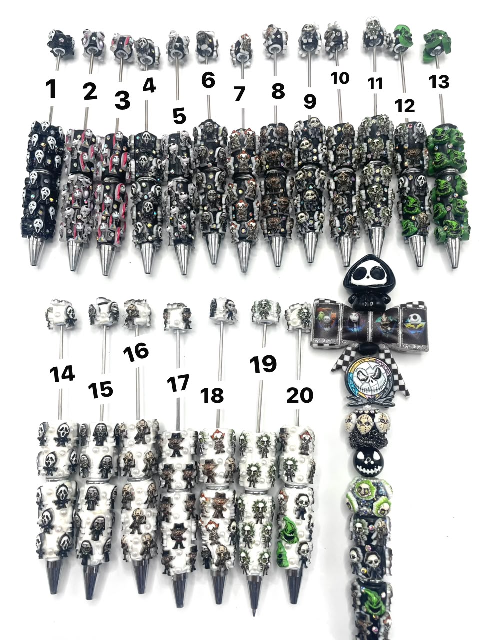 DIY beaded beadable beady fancy for Halloween diy crafts