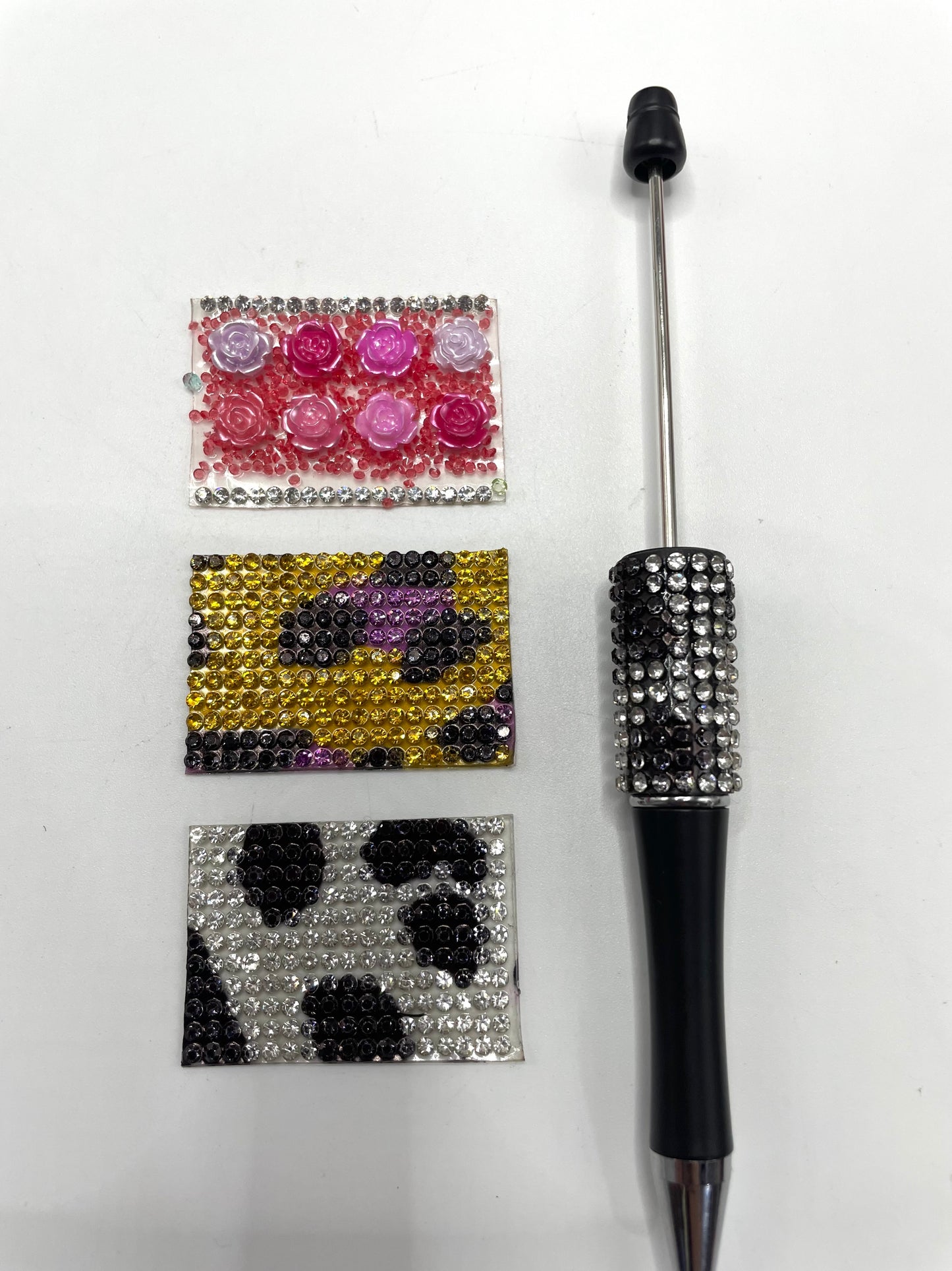 Pen wrape DIY Bling Bling Wraps with Clear Rhinestone Chain Crystals for Pen,78 Small Pieces in 1 Sheet, Please Read the Description