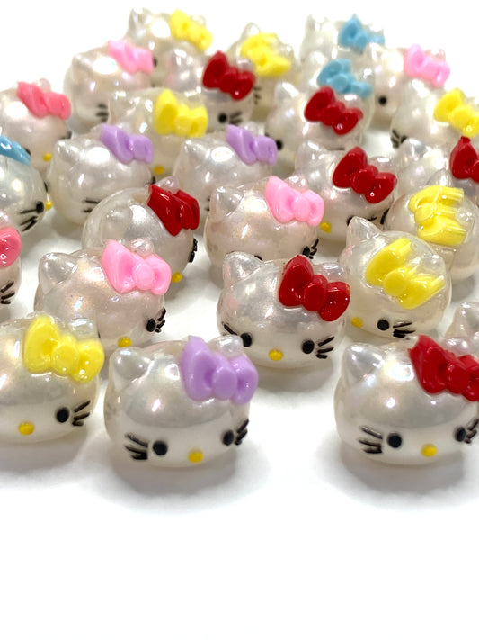 Silicone beads HK glitter Flow sand silicone beads 19mm