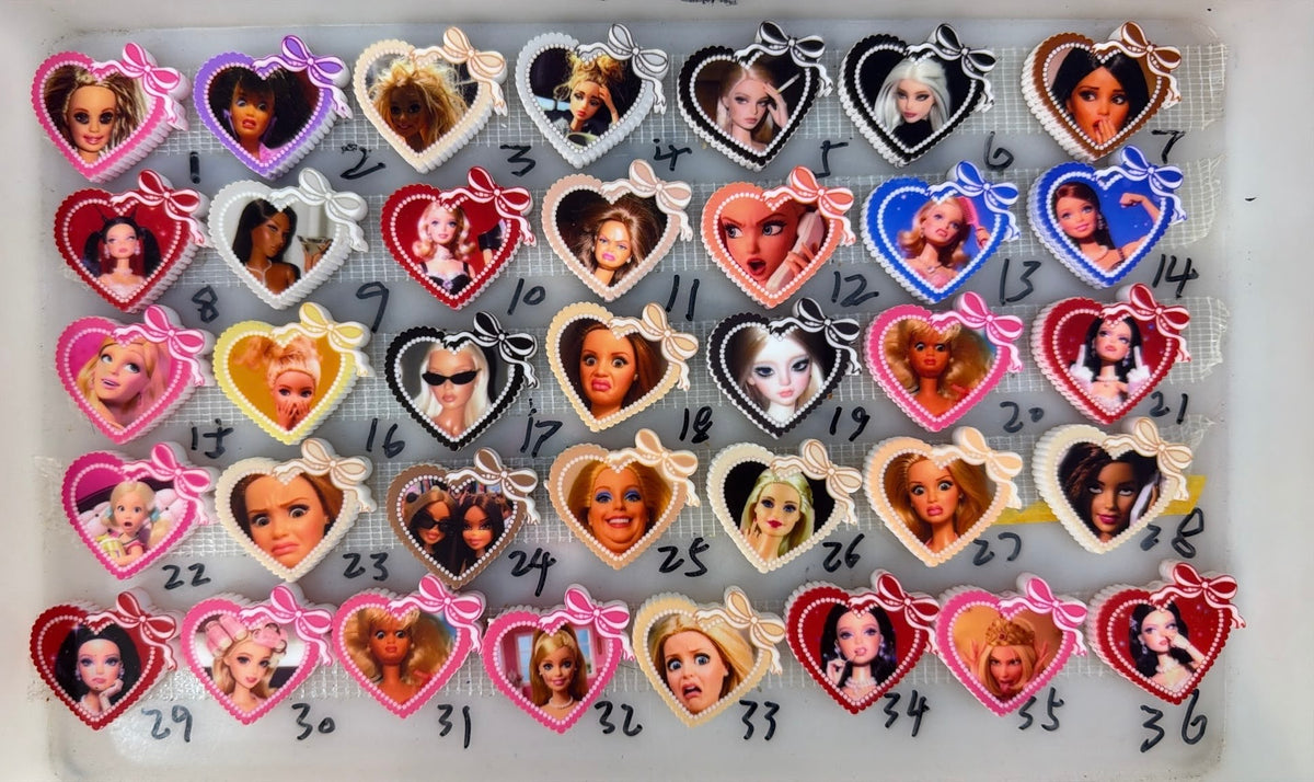 silicone focal beads diy beaded beadable beady silicone focal funny barbie beads