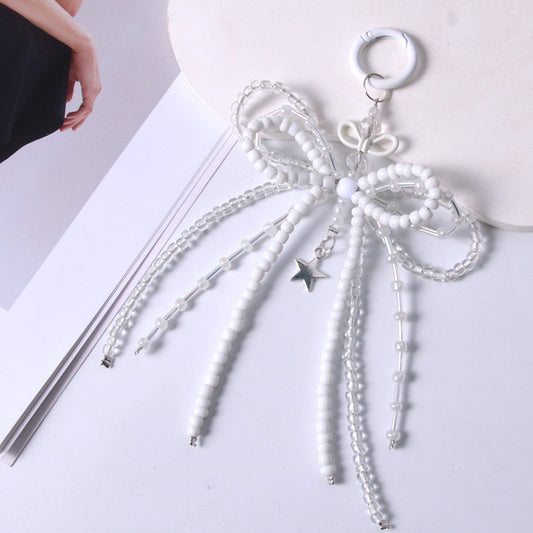 DIY key chain phone chain charm diy beads