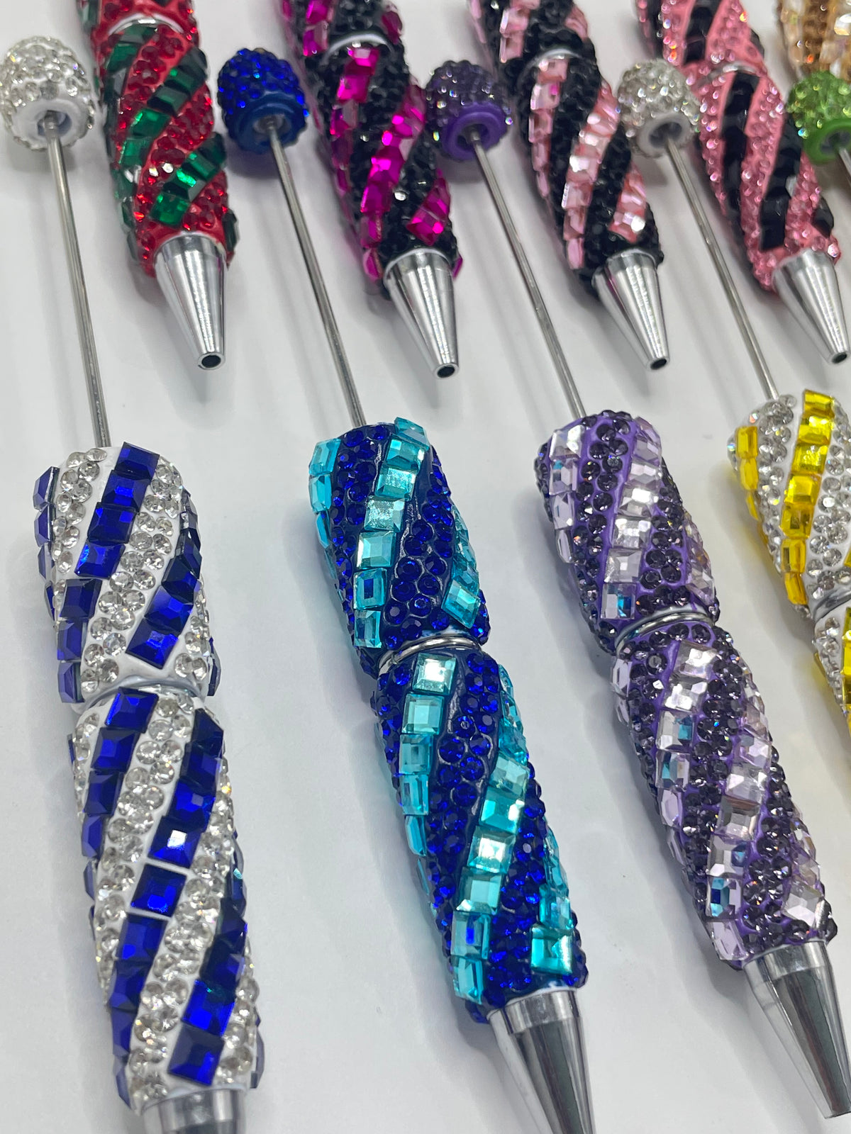 diy pen twist pen rhinestone pen with glass