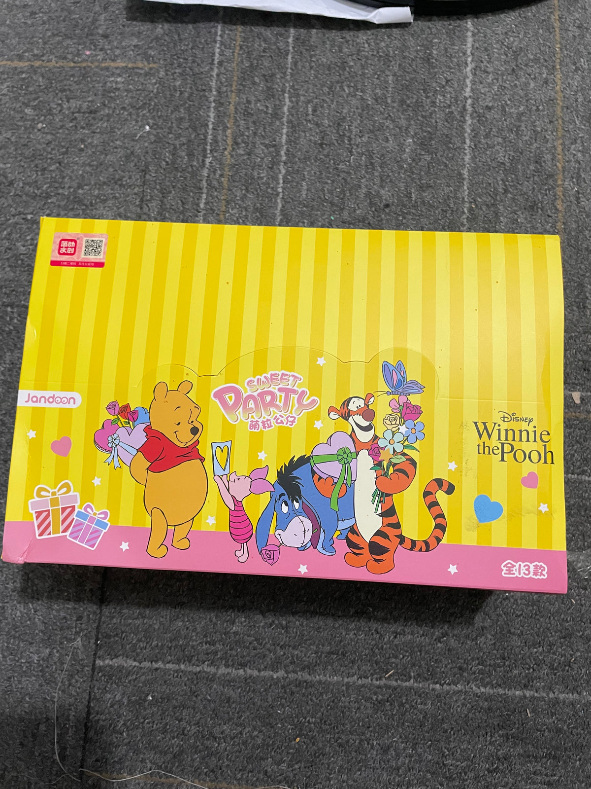 Sweet party pen topper doll figure character winnie