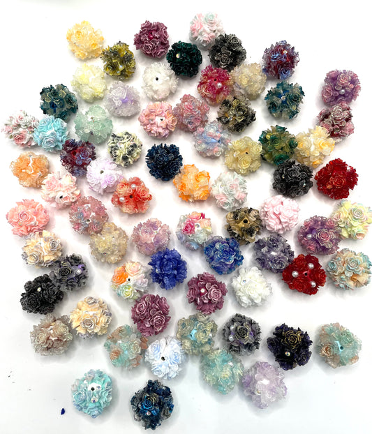 Soft rose flower random mix big promotions colored