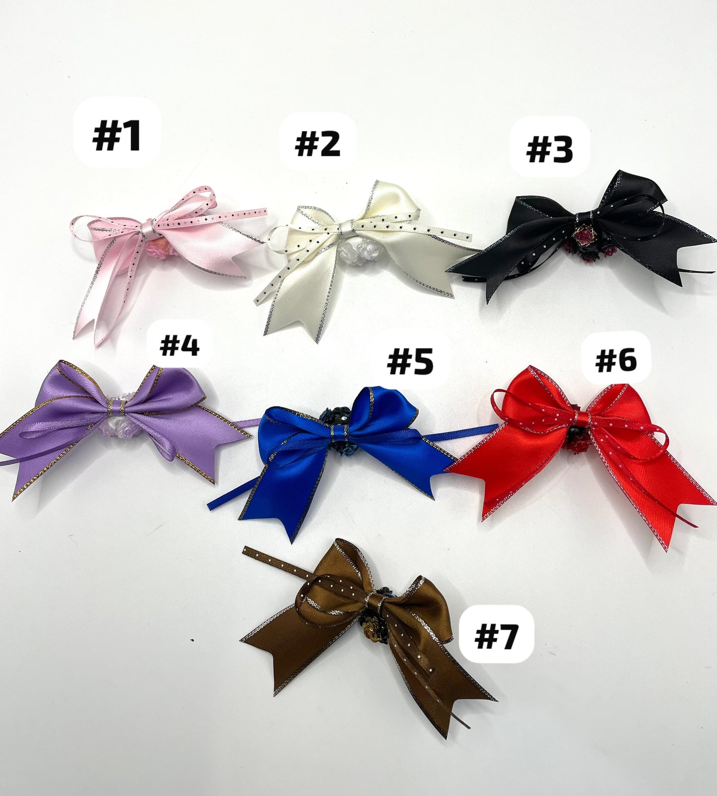 Bow bead -Diy with beaded beadable textile silk touching fancy bow bead ornaments with rhinestone and pearl