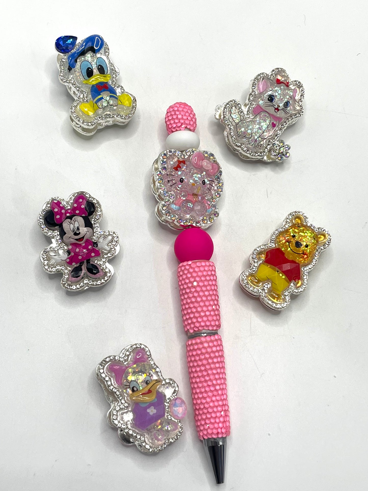 Disney Donald Duck Minnie Metal beads Cartoon beads HK Alloy beads Random Mix