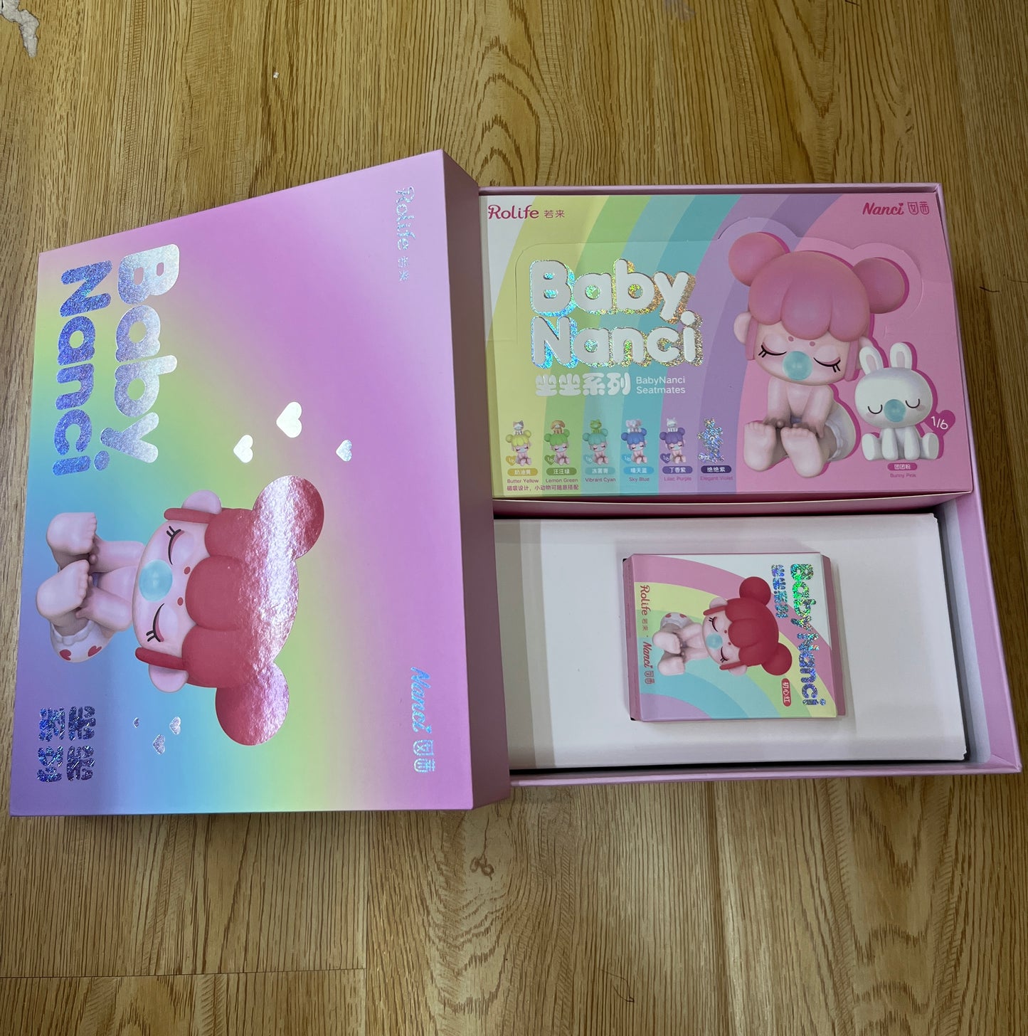 Rolife Genuine Baby Nanci sitting Blind box gift box Figurine, gift, ornament and girl baby Nancy Pen Toppers