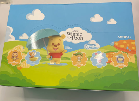 raining day raining season Winnie pooh pen topper figure character bling bag