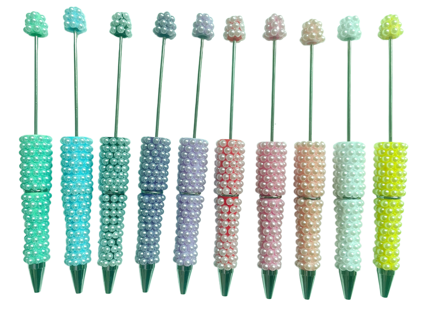 diy beaded beadable bubble fancy pen