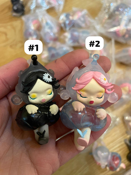 new arrivals ppm Pop SP skull panda doll pen topper charm figure character