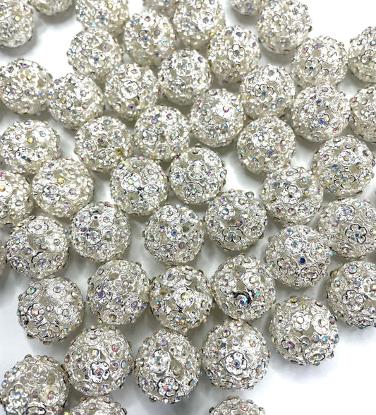 Fancy metal bead hollow flower metal bead