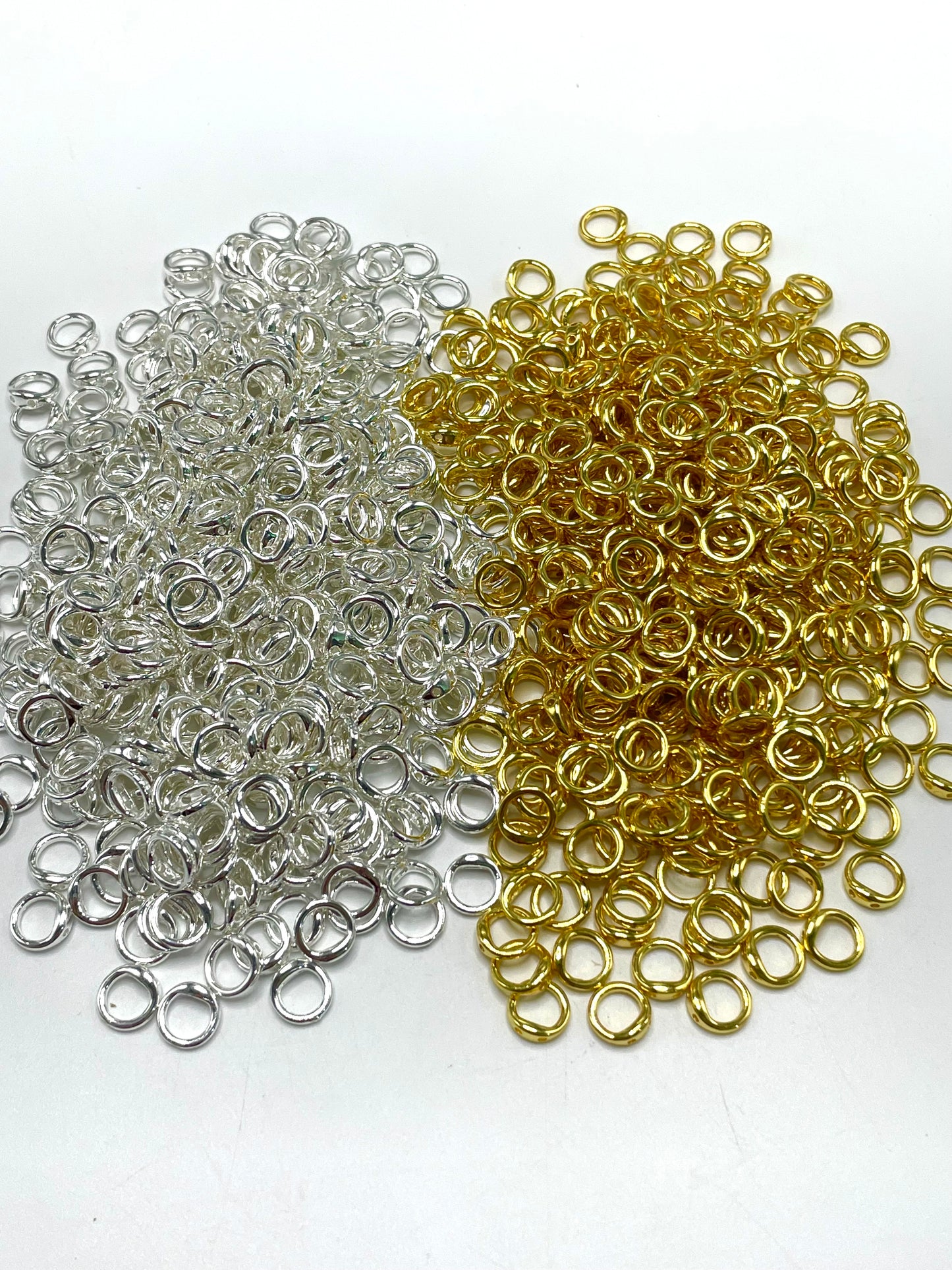 Metal DIY accessories Double hole DIY Beaded Accessories Pendant accessory 8mm