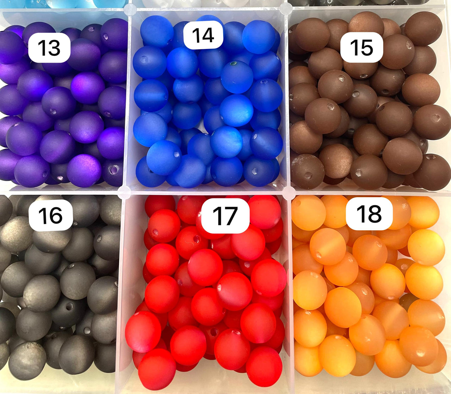 acrylic bead matte cat eye colorful ,random mix ,16mm