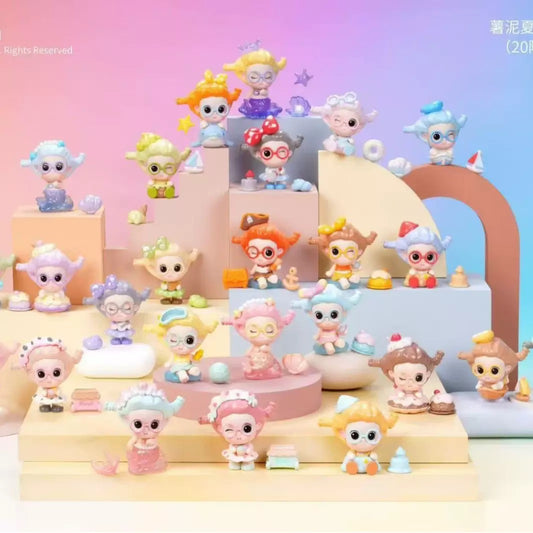 suvi summer cool Mini doll character cartoon 10pcs set