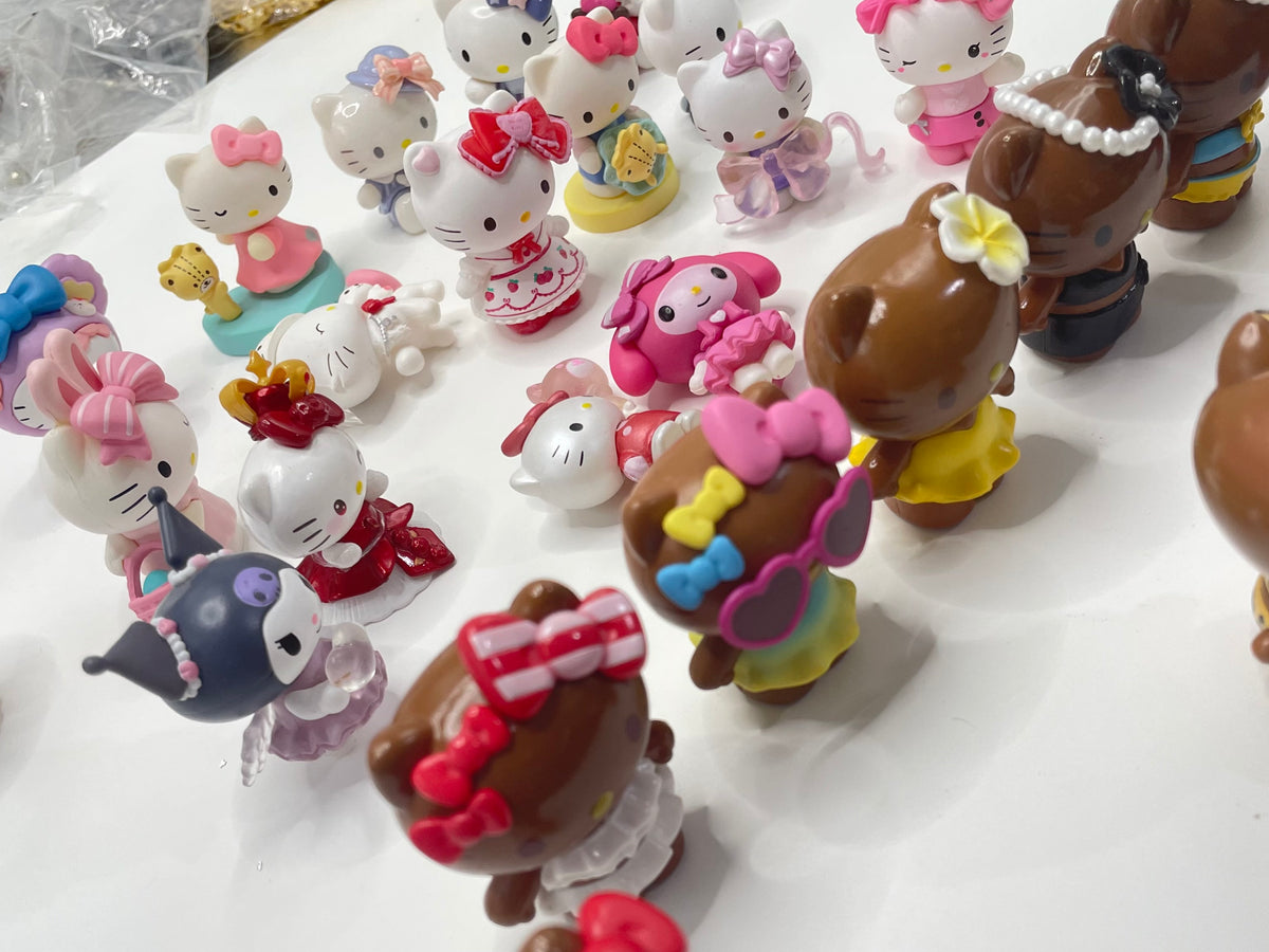 Pen topper character figure HK Sanri diy charm diy beads diy topper kt hello