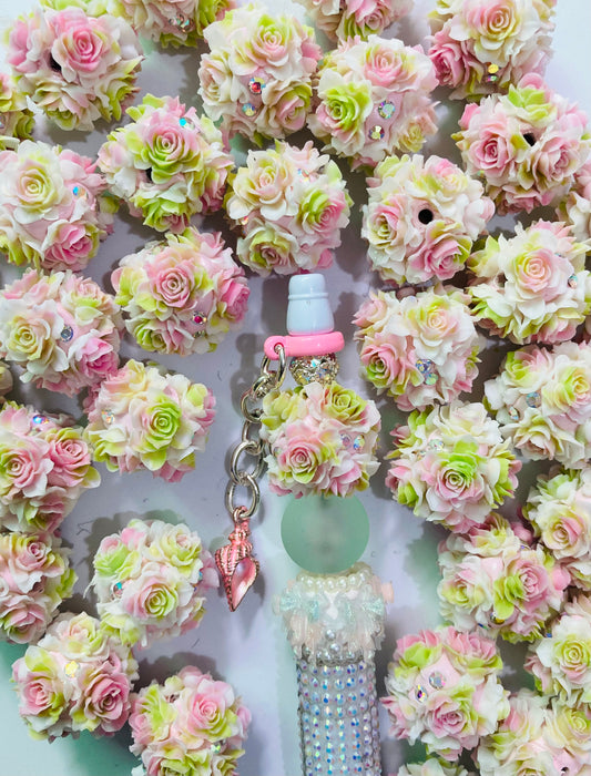 Pearl beads Heart ombre Petals Pearl beads