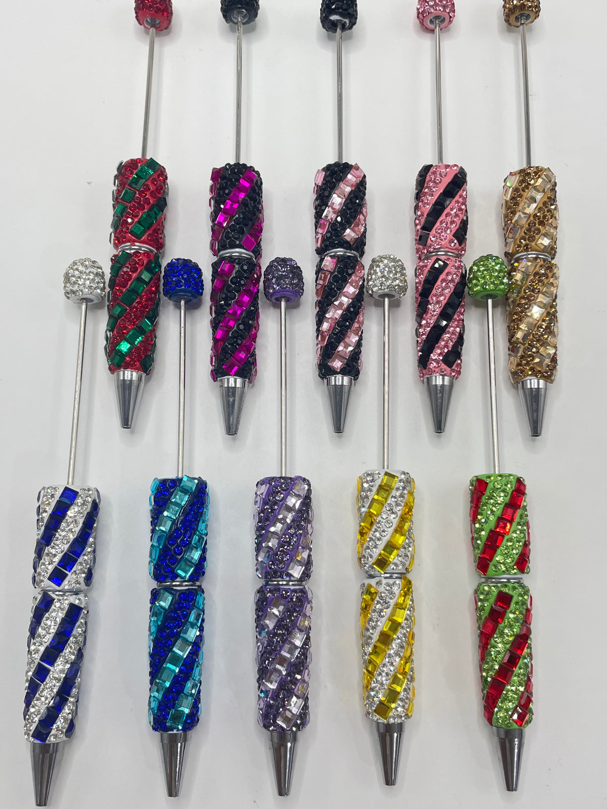 diy pen twist pen rhinestone pen with glass