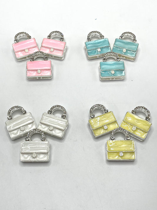 Metal Bag Alloy Bag Backpack, shoulder bag Metal beads 25mm