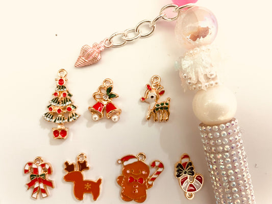 Pendant DIY Metal Decorative Items Christmas Series  Random Mix charm