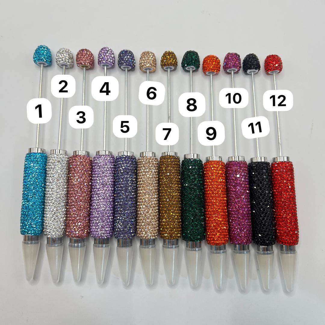 beaded beadable wax pen rhinestone pen bling pen bling wax pen rhinestone wax pen Neon pen