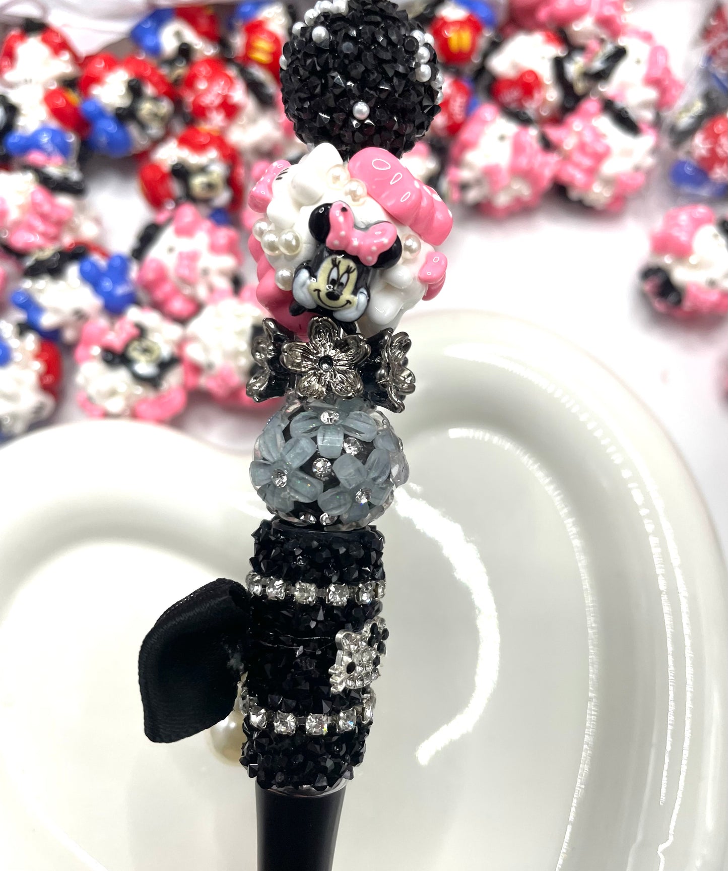 Acrylic charater bead mouse beads cartoon beads