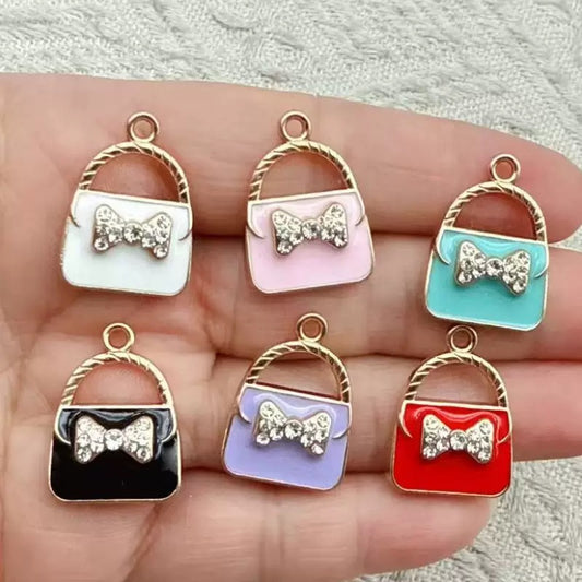 Handbags charm pendant for diy pen diy bracelet diy phone chain for all crafts