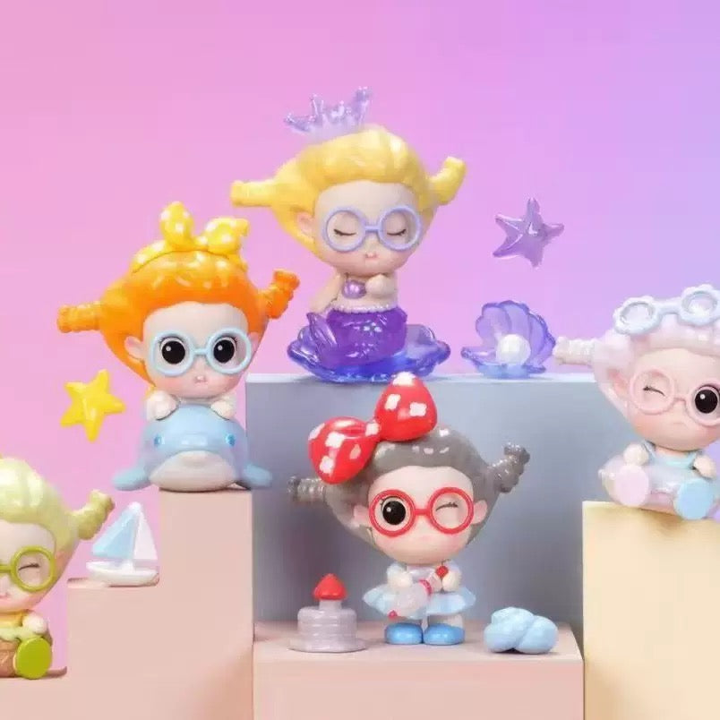 suvi summer cool Mini doll character cartoon 10pcs set