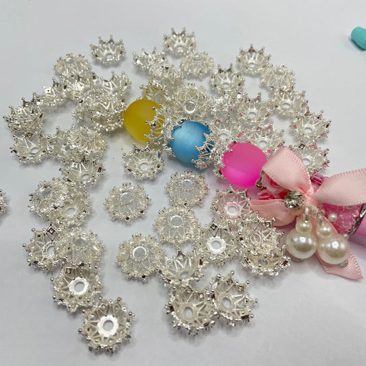 Bead cap metal bead cap hallow bead cap 16mm
