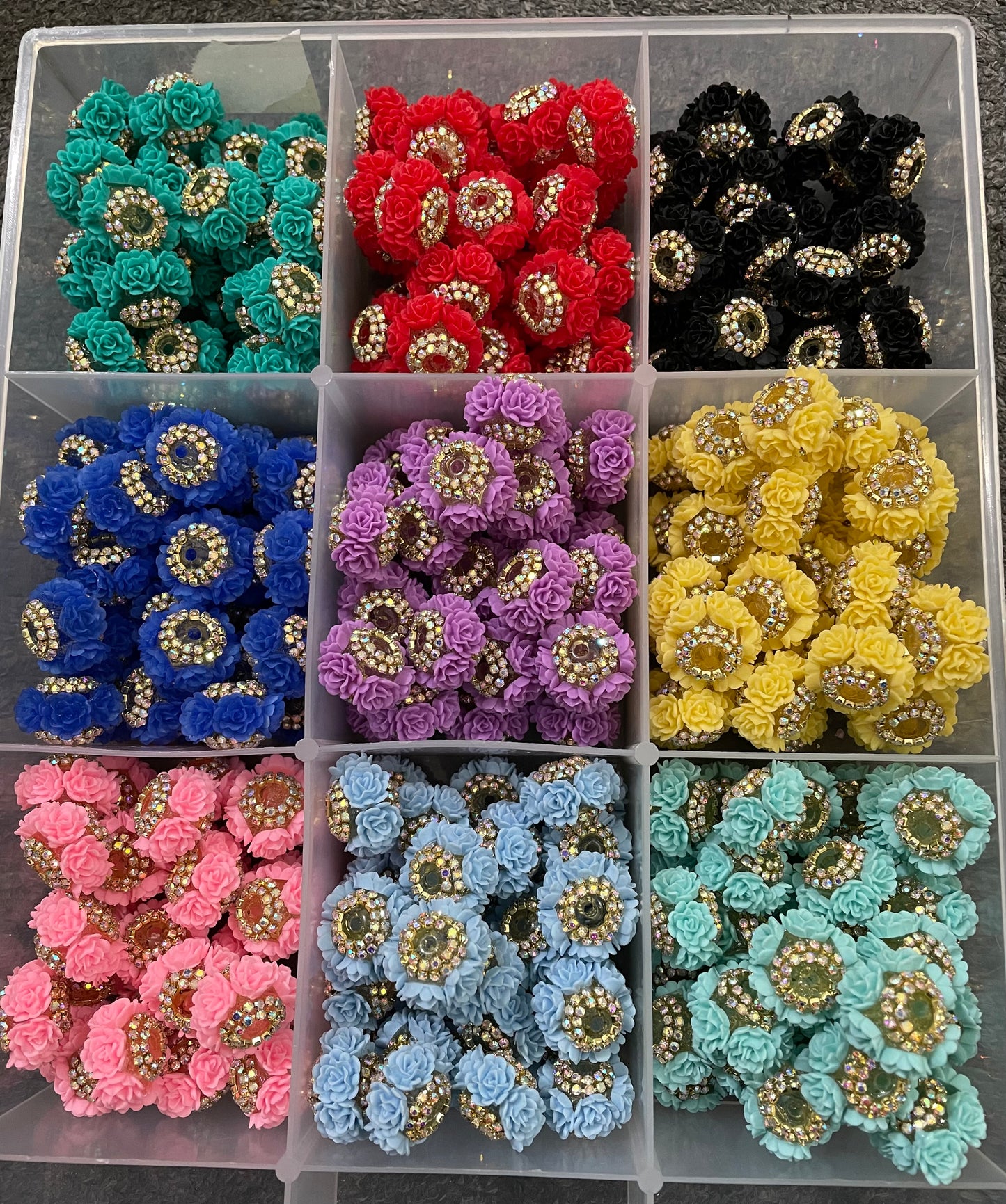 flower beads
