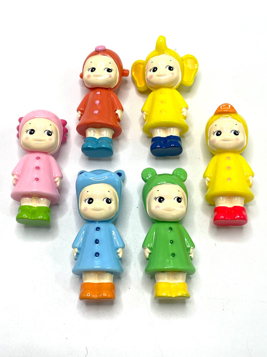 Pen Toppers sony angel Acrylic Scale figure Ornament Animal-shaped figurines rain coat rainy day
