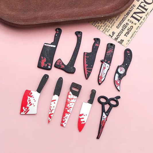 halloween decorations Halloween knif bloody decorations 20pcs mixed