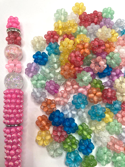 beaded beadable knit Weaving beads Weaving sequins for DIY beaded jewelry Random Mix