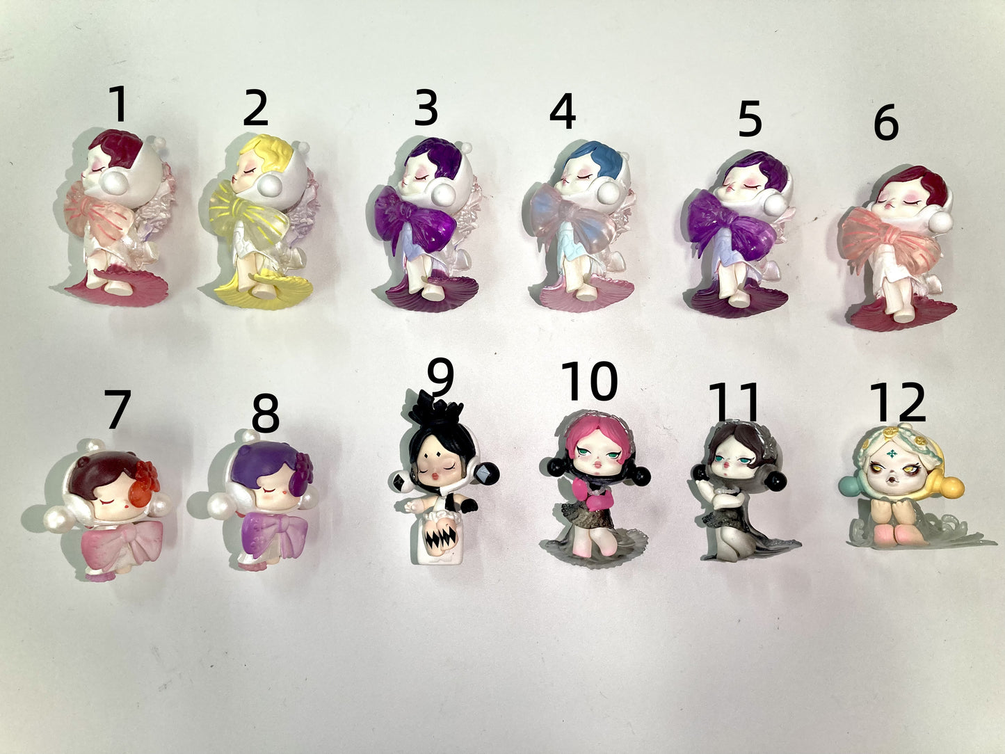 new arrival sp skull panda doll pen topper charcter figure