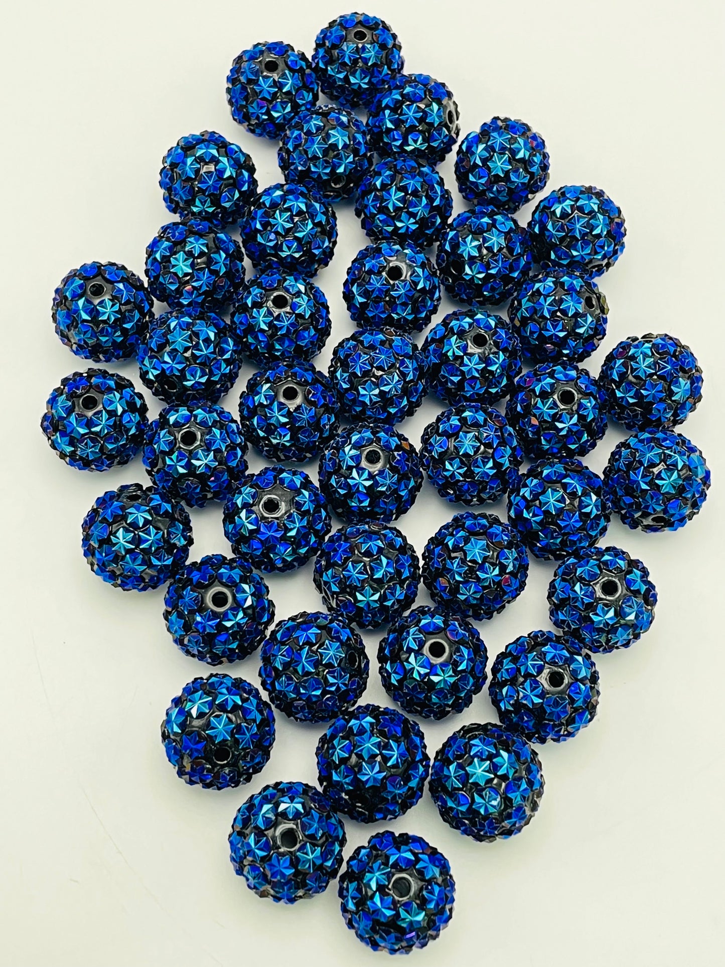 Star rhinestone UV Acrylic rhinestones Bead multicolored Acrylic bead 20mm rhinestone Random Mix