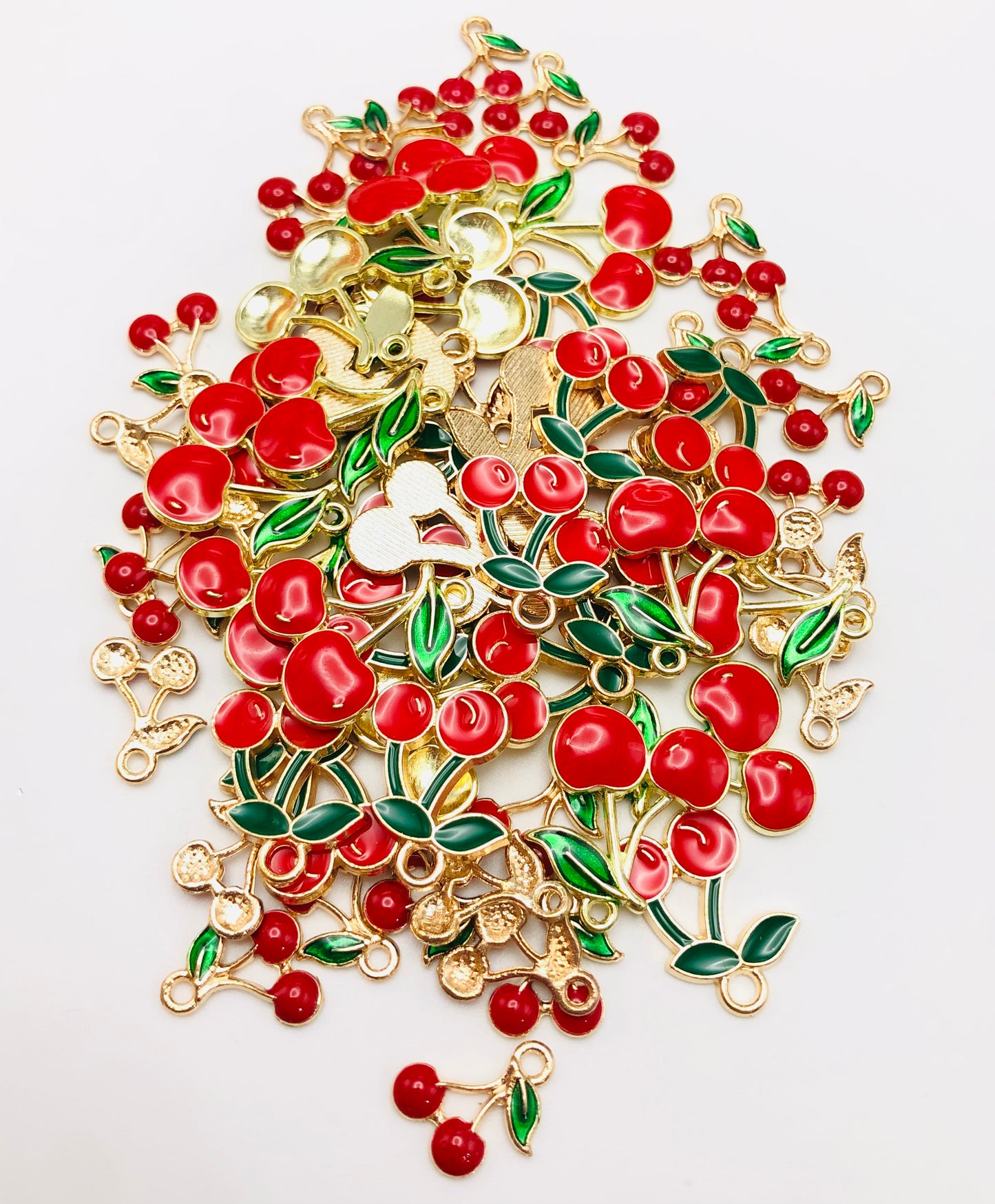 charm  for beaded pen beaded chain Fruit sheet metal Random Mix