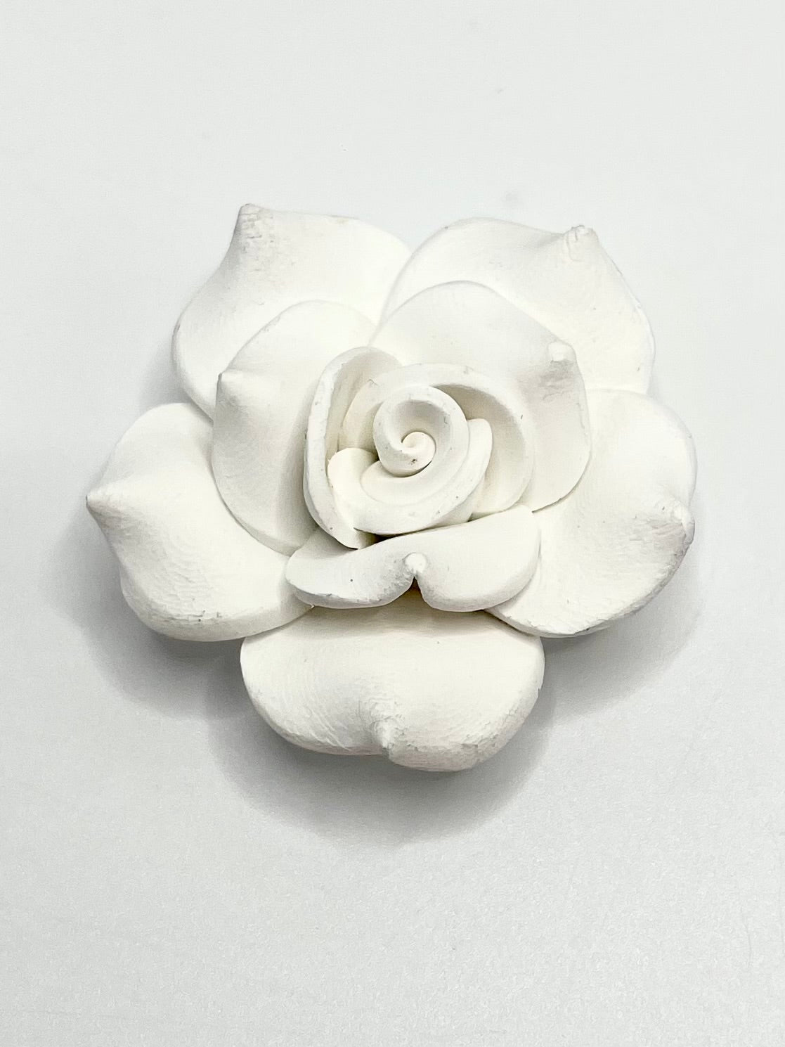 Soild Color Fancy Bead Polymer Soft Clay Rose Flower Beads Series,40mm