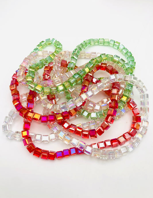 Crystal bead Gem Necklace bead colorful