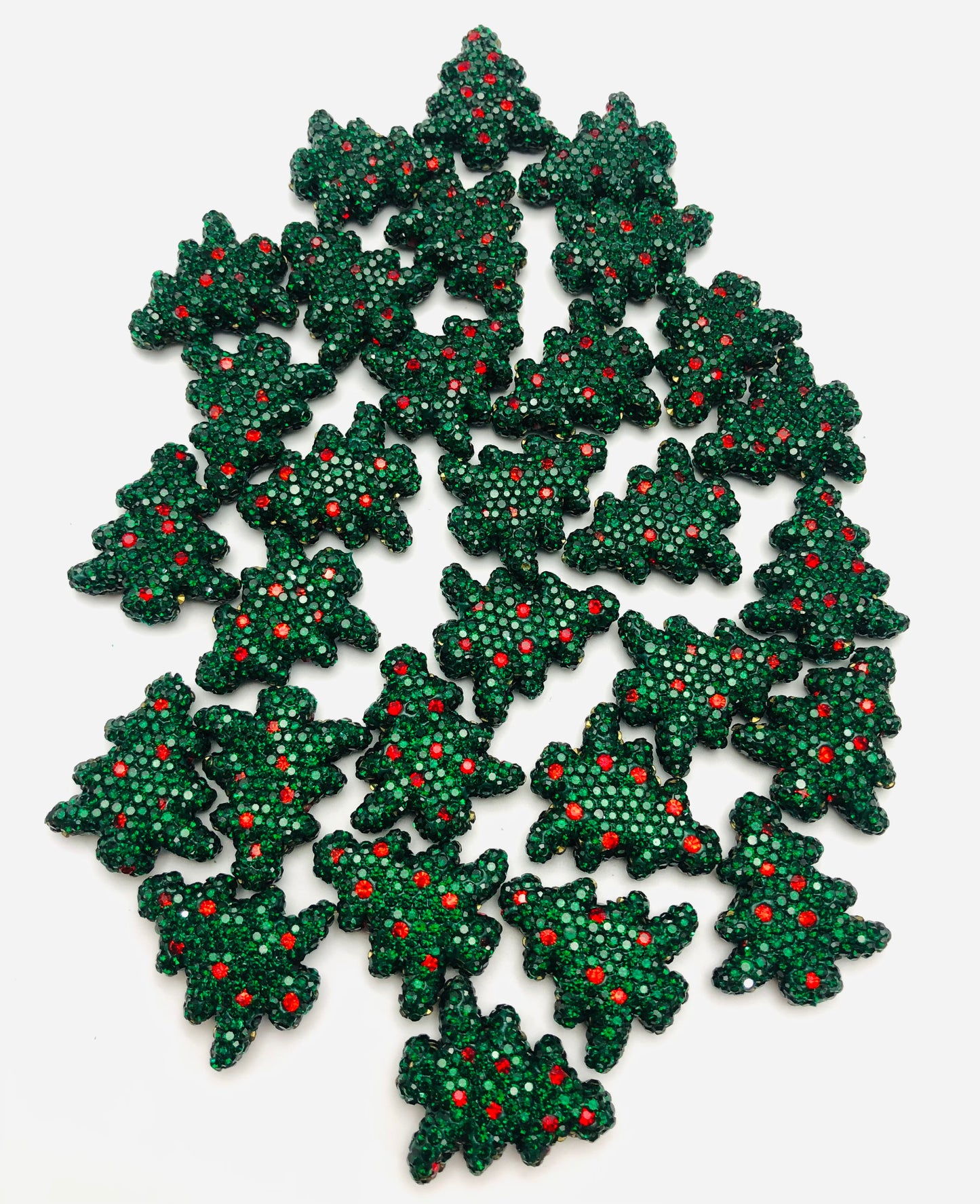 Christmas Red dot drill Christmas tree Random Mix 27mm