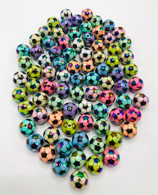 acrylic soccer Chroma UV Bead 16mm