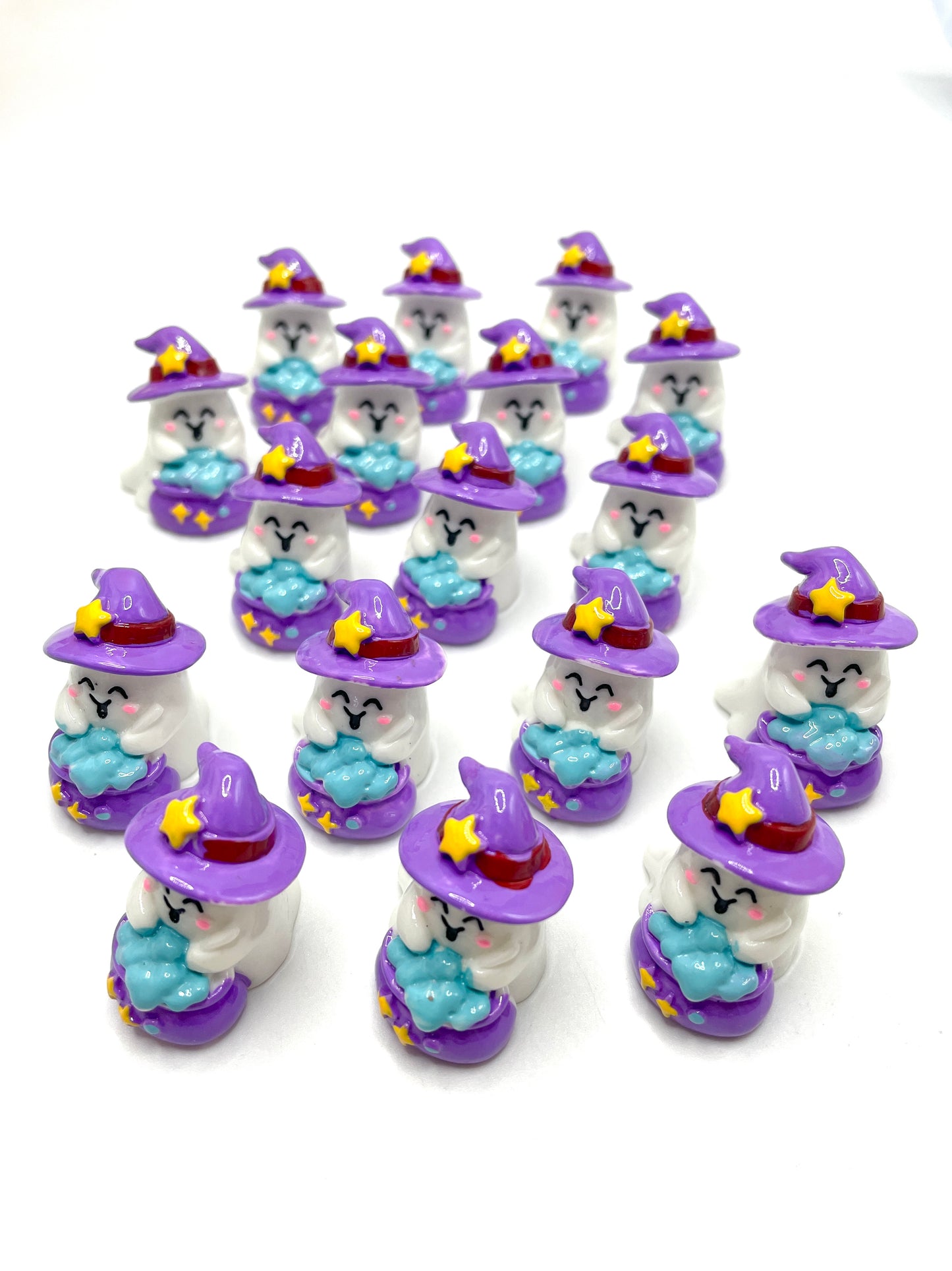 Halloween series Purple dress up kid beads All Saints' Day series topper 21mm