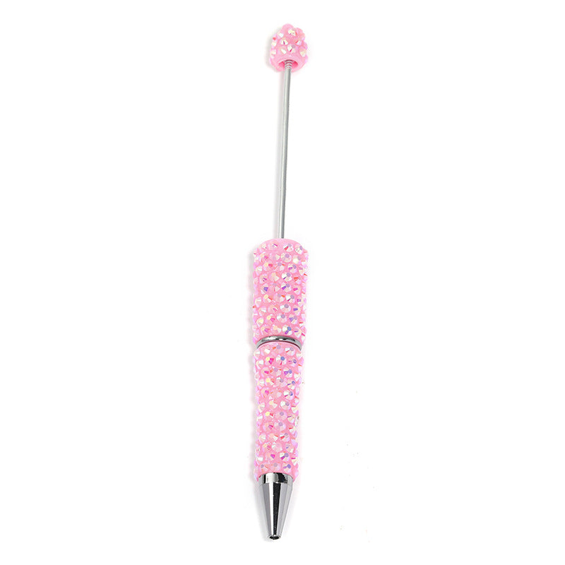 rhinestone Rotate the beads DIY creative gift pen Random Mix