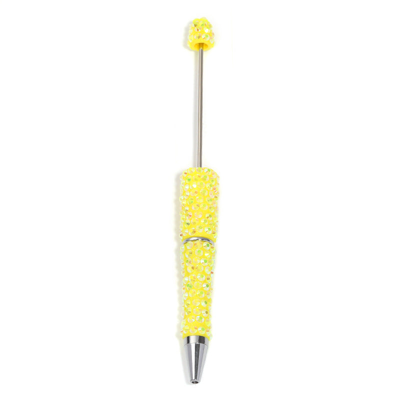 rhinestone Rotate the beads DIY creative gift pen Random Mix