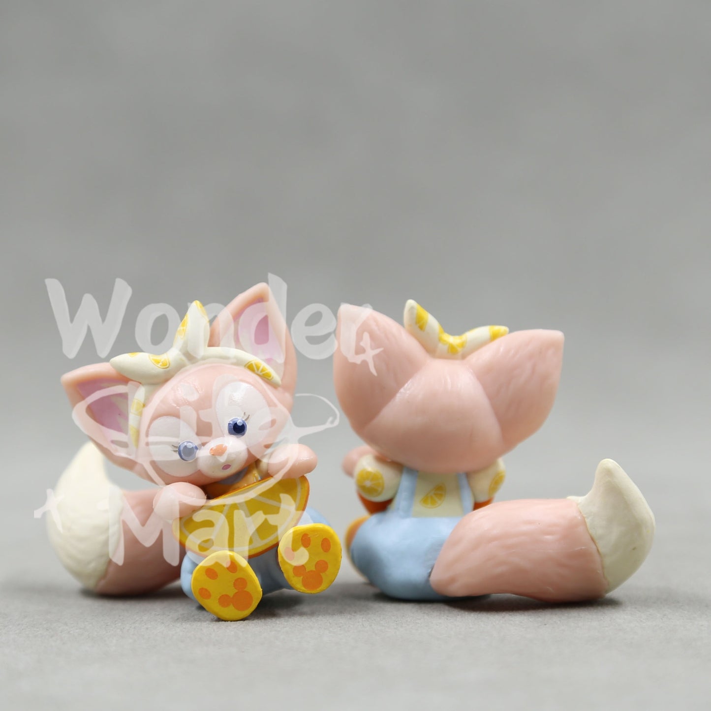 Cute Belle the Fox Doll Pen Toppers diy pendant Decorative ornaments