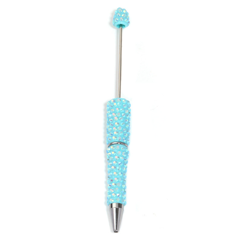 rhinestone Rotate the beads DIY creative gift pen Random Mix