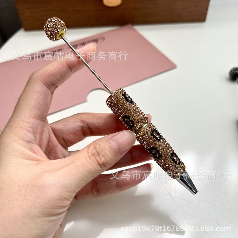 Clay marker Leopard print bead pen  Random Mix