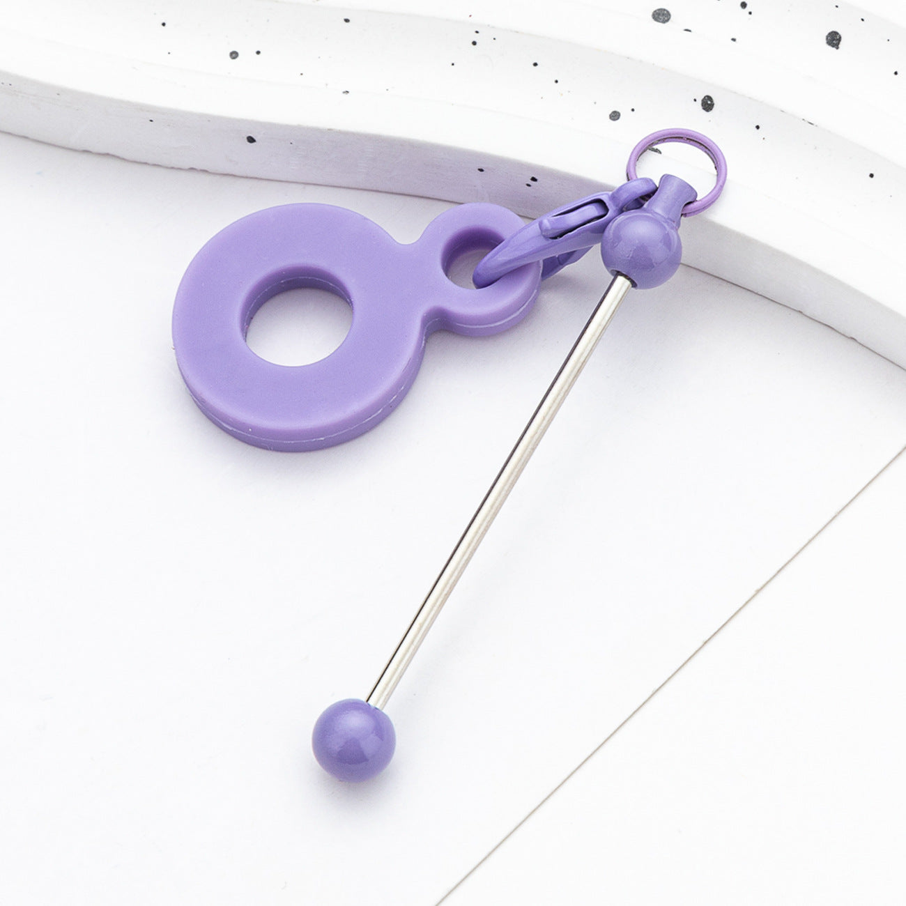 DIY beading Silicone straw pendant Applicable to 8mm-10mm Silicone decoration for water cups and straws Random Mix