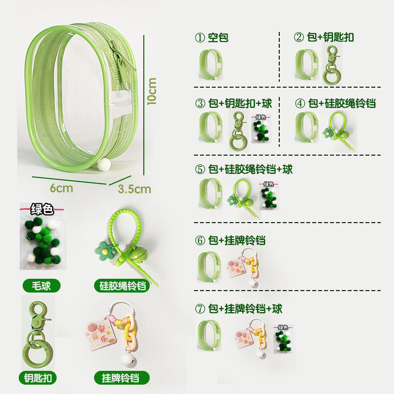 PPMT Baby walking bag Dopamine colored figurine blind box display storage bag pvc Baby show bag