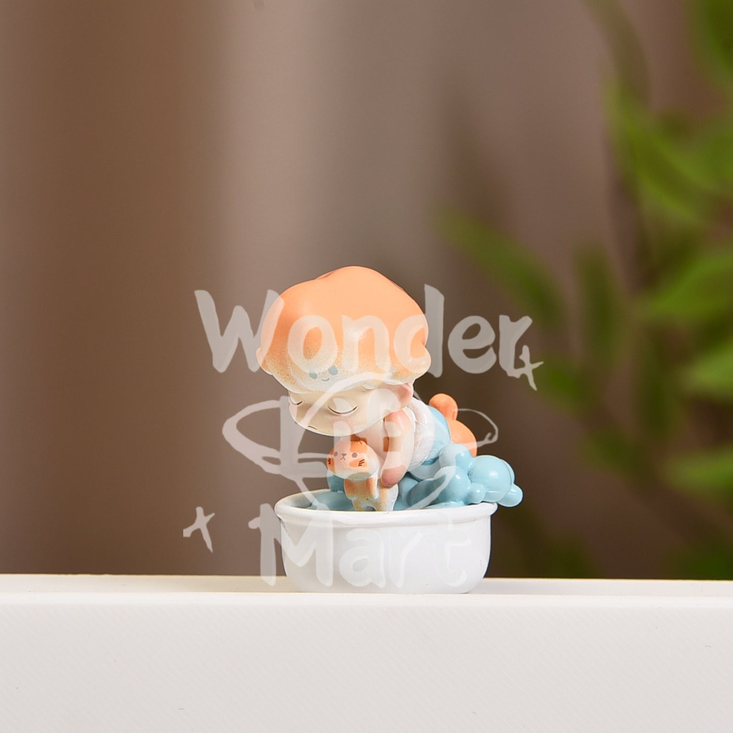 PPMT dimoo bathtub series Mengli doll Figurine mobile phone chain pendant Pen Toppers