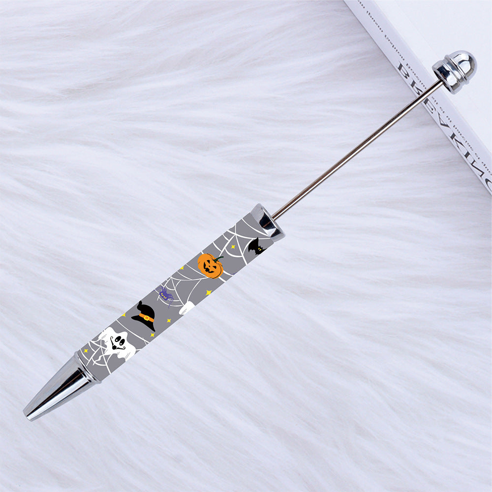 DIY Halloween beading pen Handmade personalized bead pen Halloween series Random Mix